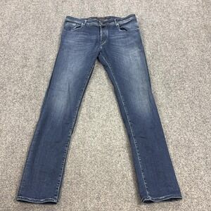 Jacob Cohen Tailored Jeans Mens 38x34 Blue Slim Stretch Italy Denim J688